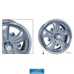 Felga EMPI GT-5 srebrne (1szt.) 5 x 205  5,5x15