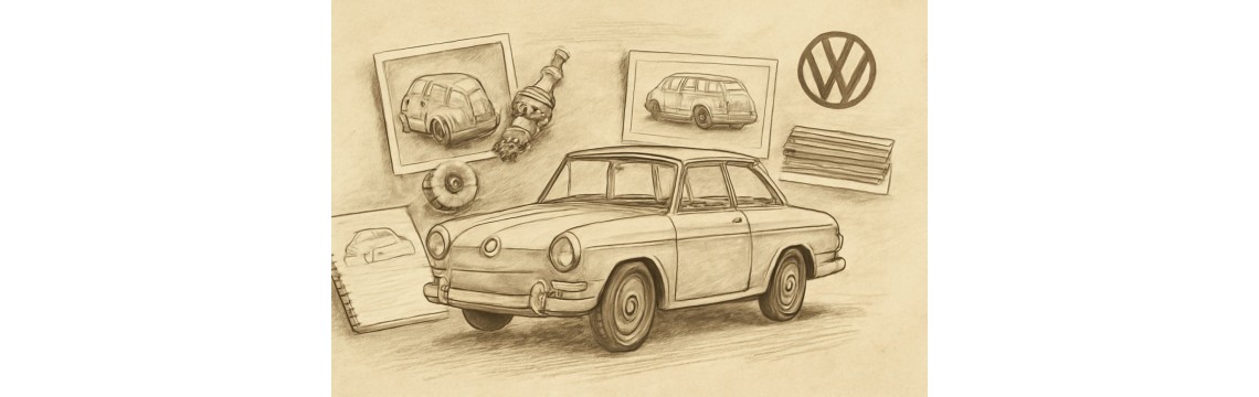 Typ 3 był bardziej rodzinnym Volkswagenem niż Garbus