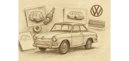 Typ 3 był bardziej rodzinnym Volkswagenem niż Garbus