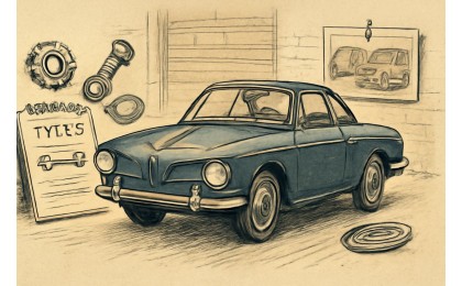 Typ 34 był większym i rzadszym Karmann Ghia