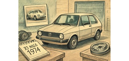 Golf rozpoczął nową epokę Volkswagena 29 marca 1974 roku