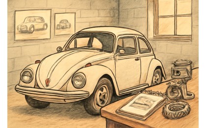 Garbus 1200 z połowy lat 70.: fabryczna mieszanka epok