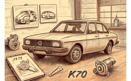 K70: Volkswagen, zmiana koncepcji